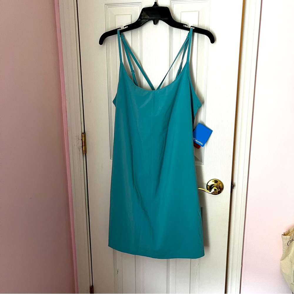 Columbia Athletic Teal Pleasant Creek Stretch Dress